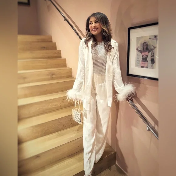 *LAST ONE* Main Character Energy Silver Rhinestone Top - Picture 10 of 17